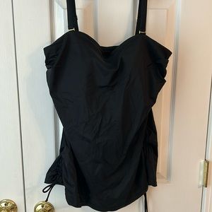 Swimsuits for all black tankini